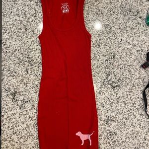 PINK sleepwear tank top